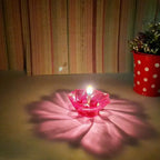 Packaging for the 12-piece multicolor plastic Diwali Diya Set.