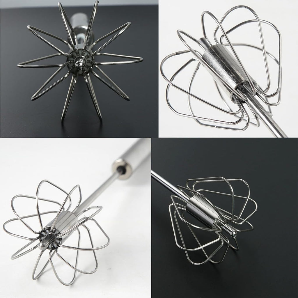 Rotary whisk feature view