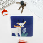 Waterproof self-adhesive wall hook mounted on a tiled bathroom wall.