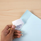 Professional office stationery envelope with quick seal closure