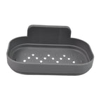 Kitchen Soap Dish, Self-Adhesive Wall Soap Holder for Sink and Basin (1 Pc)