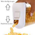 Durable kitchen container featuring a pour spout for controlled dispensing