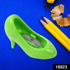 Pencil sharpener shaped like a stylish high heel shoe