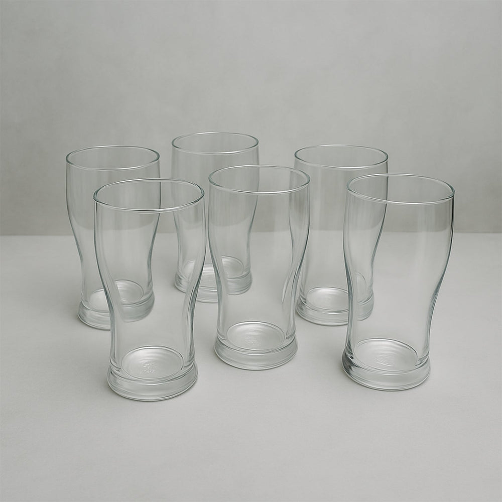 Vista quick pour pitcher glass set with clear, sturdy glasses