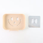 Minimalist self adhesive wall mounted soap dish tray