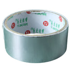 Industrial use aluminium foil adhesive tape roll close-up