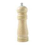 Wooden pepper crusher designed for effortless spice grinding and table use