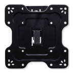 Extendable full motion TV wall mount bracket in black steel finish