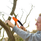 Compact and pocket-sized Folding Pruning Saw, perfect for easy storage and outdoor adventures.
