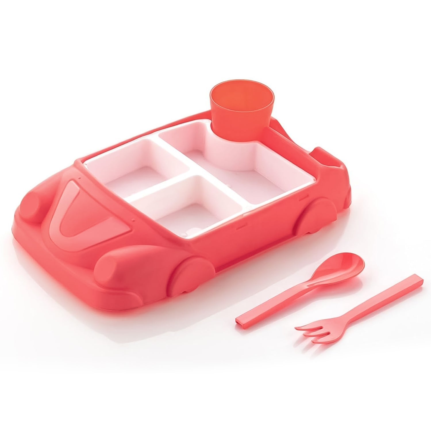 Packaging for the Lunchie Bunchie Kids Car Lunch Box Set, showing brand details.