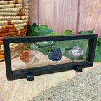 Jewellery display box with detachable stand for flexible vertical placement