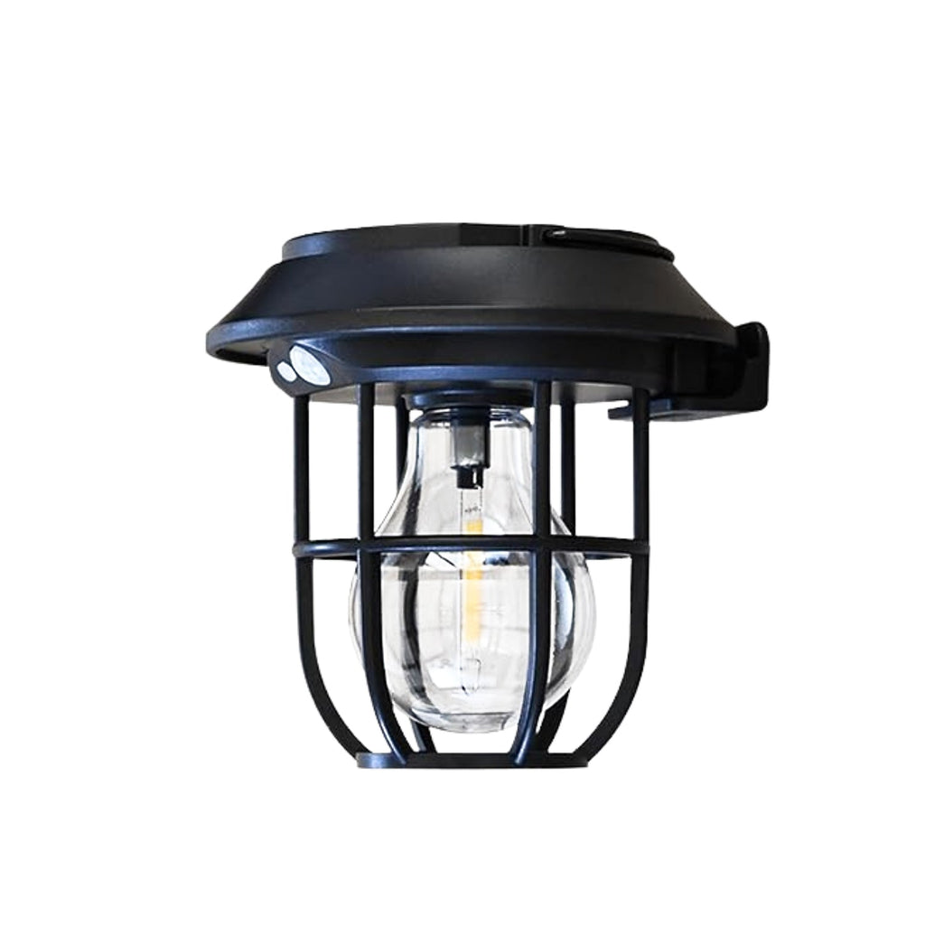 Solar wall light feature view