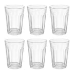 Traditional Indian style unbreakable plastic tea glass set