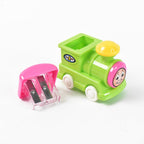 Pencil sharpener designed with TrainTrack theme for kids