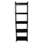 Multipurpose 5 layer storage rack trolley suitable for various rooms