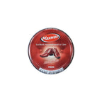 Smooth finish brown shoe cream suitable for quick touch-ups and daily shoe care.