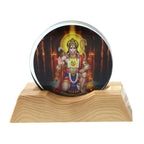USB powered Hanuman Ji acrylic night lamp providing portable spiritual lighting