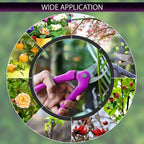 Protective gardening gloves included with tool set
