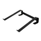 Compact metal desk laptop rack saving workspace