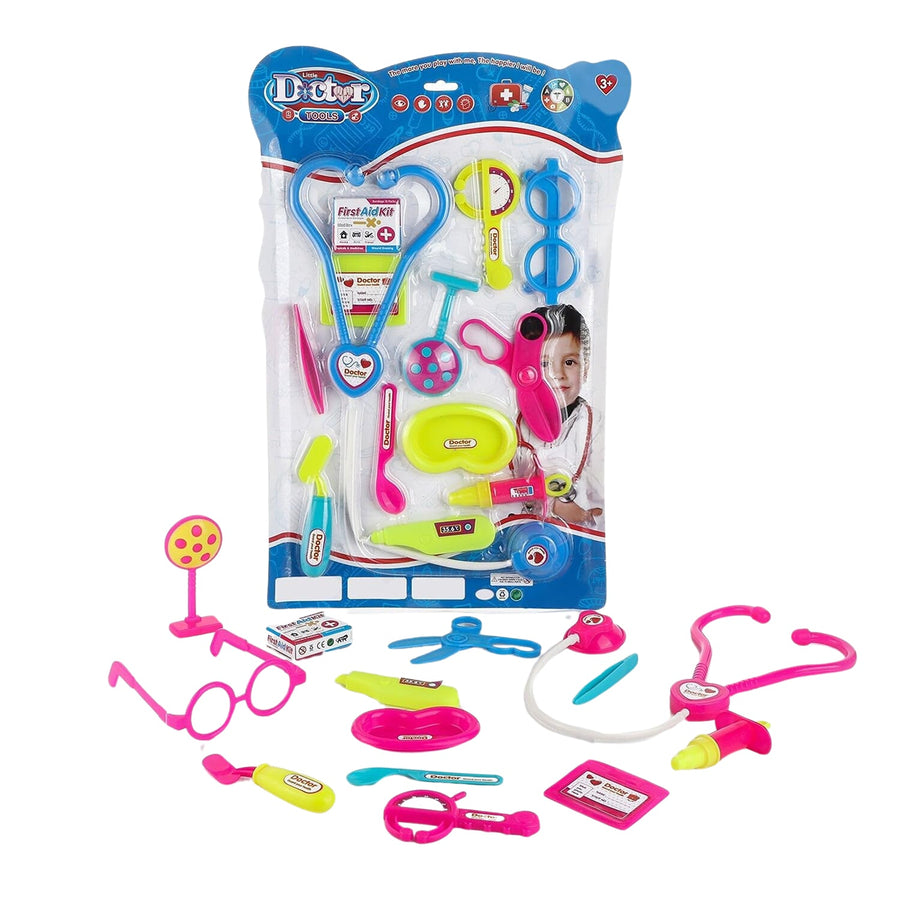 Kids Doctor Set – Multicolour 10-Piece Medical Toy Kit | Aditi