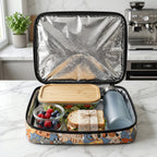Storage pouch in use for packing clothes and accessories