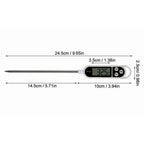 Digital thermometer liquid testing
