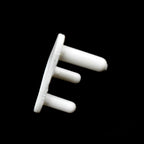 Angled view of multiple Velva Baby outlet plug covers.