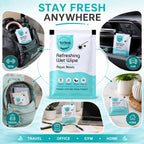 Eco-friendly biodegradable Aqua Nova wipe