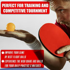 Seamless design ping pong balls for true trajectory in competitive matches