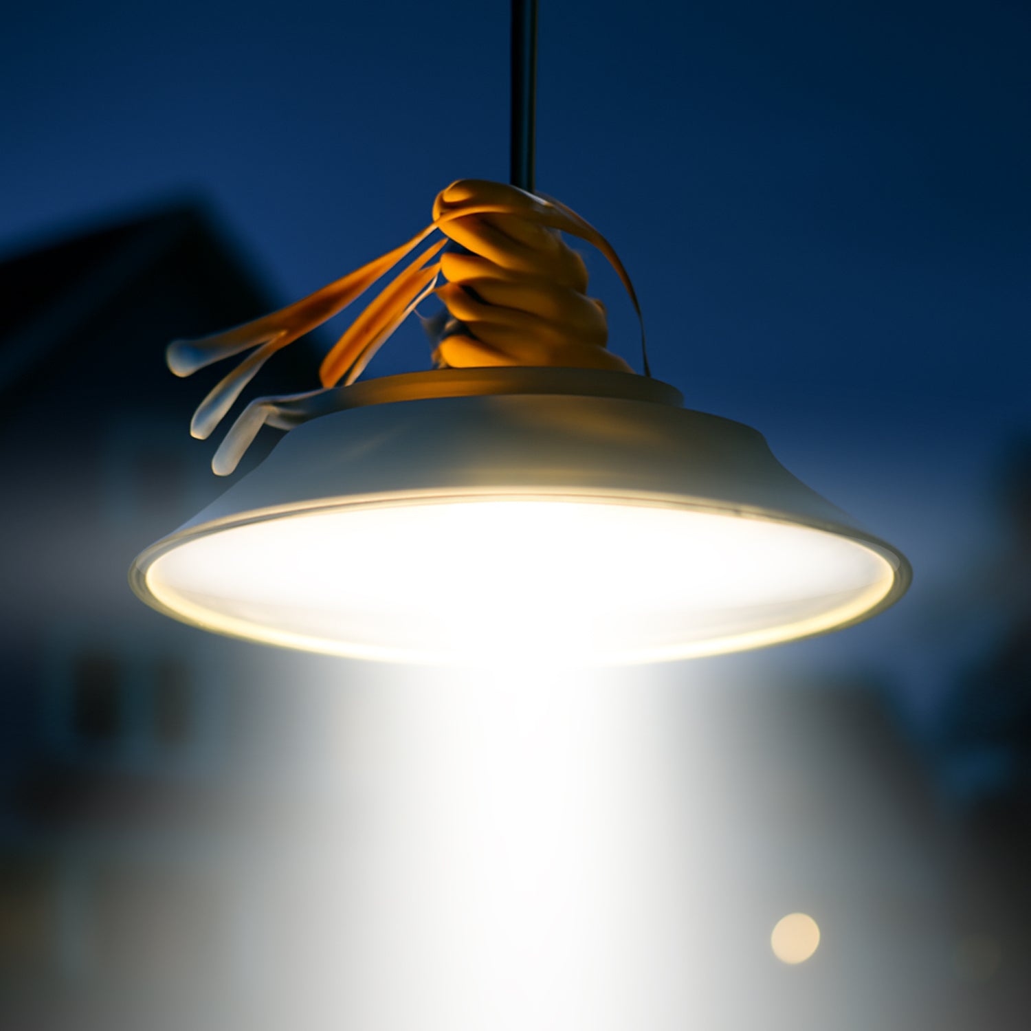 Neutral image of rechargeable hanging LED light
