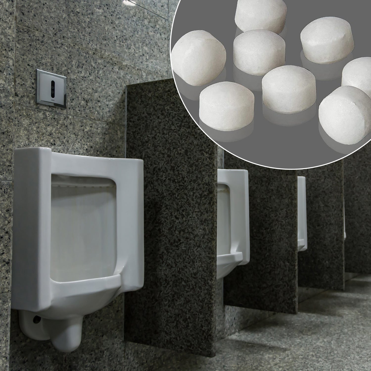 Close-up of Wonder Fresh Naphthalene Balls, a powerful solution for household pest control.