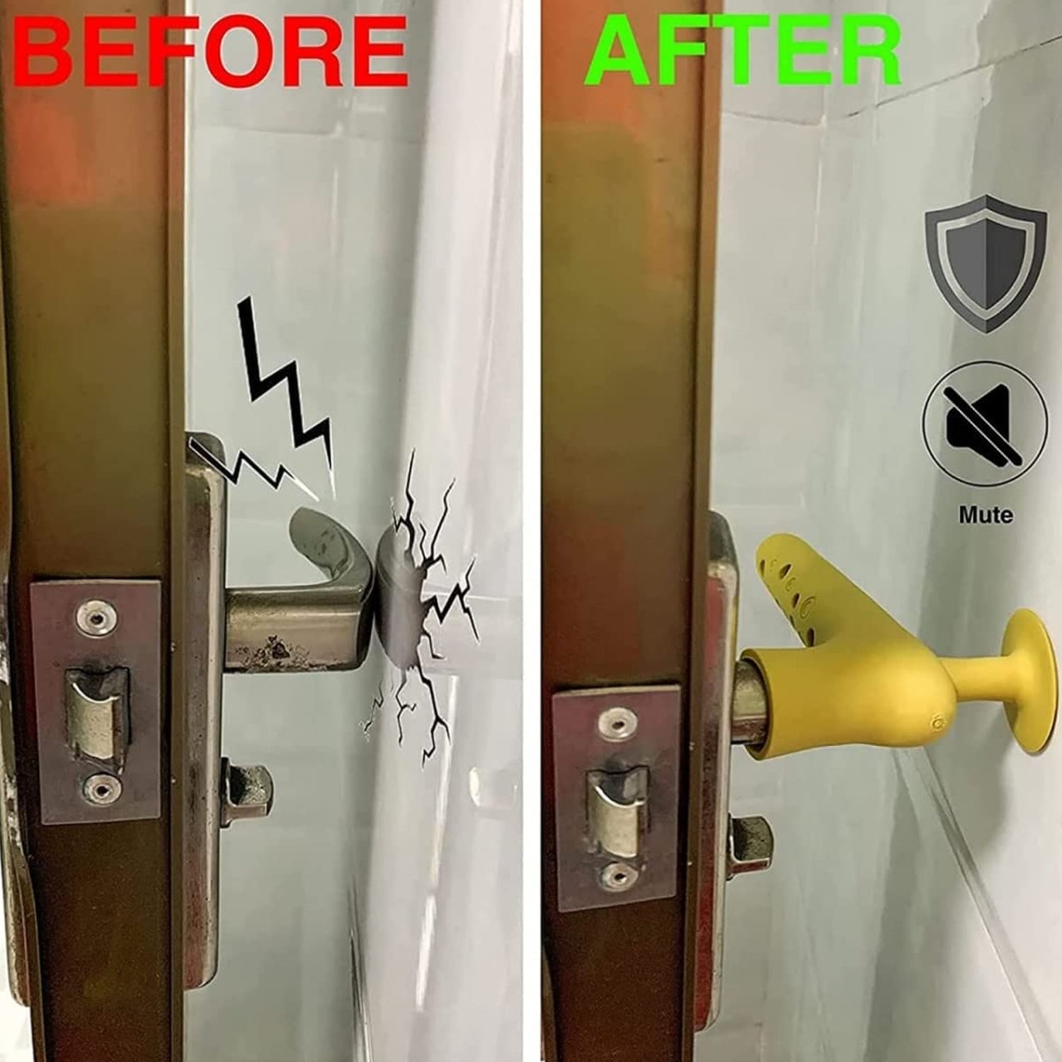 Silicone door cover use
