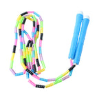 Fitness skipping rope in bright colors designed for children’s playful workouts