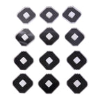 Close-up detail of soft cushion inserts in jewellery display box set