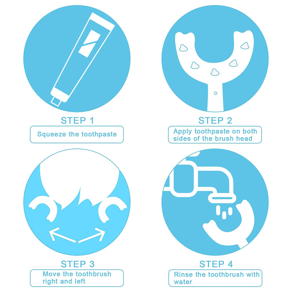 Child holding a soft-bristle toothbrush, promoting healthy habits.