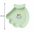 Colorful plastic tray for kids food serving