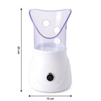 Facial steamer mist providing deep pore cleansing and skin hydration