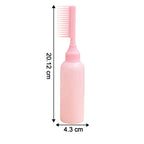 Hair oil applicator filling view