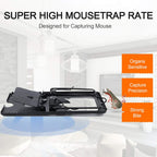 Side view of reusable metal mouse trap highlighting strong construction.