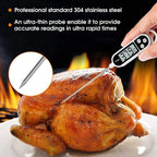 Food thermometer baking use