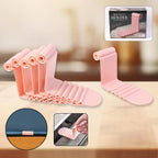 Universal bed sheet holder clip set securing mattress corner