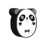 Adhesive-mounted Panda Soap Case on bathroom wall