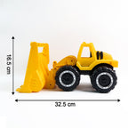 Child playing with construction toy