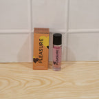 Various angles of Pleasure Eau De Parfum bottle