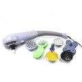 Velvet Wellness 8-in-1 electric full body massager with various interchangeable heads displayed.