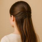 Pack of black hair pins perfect for braids and buns