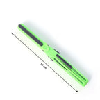 FERVENT compact Pen Scissors folded with its integrated clip for pocket carry.