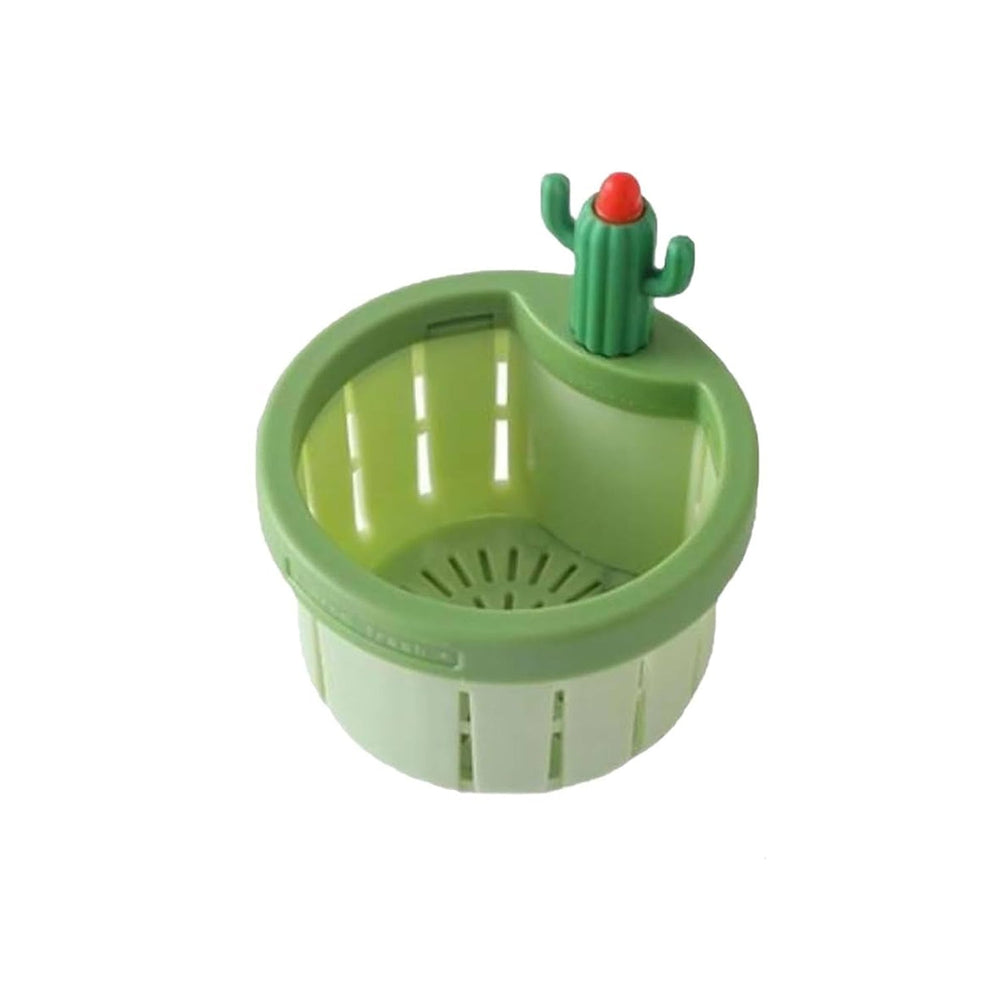 Efficient food waste collector filter for a hygienic kitchen sink.