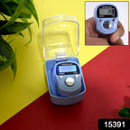 Digital finger counter showing clear display and adjustable strap for comfort