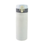 A child's hand holding the FitFuzion Kids Insulated Water Bottle, demonstrating its comfortable grip.